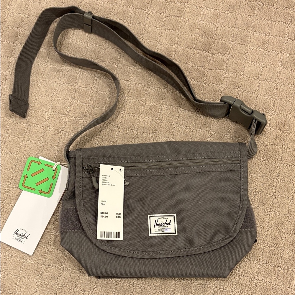 Herschel Supply Company Charcoal Belt Bag